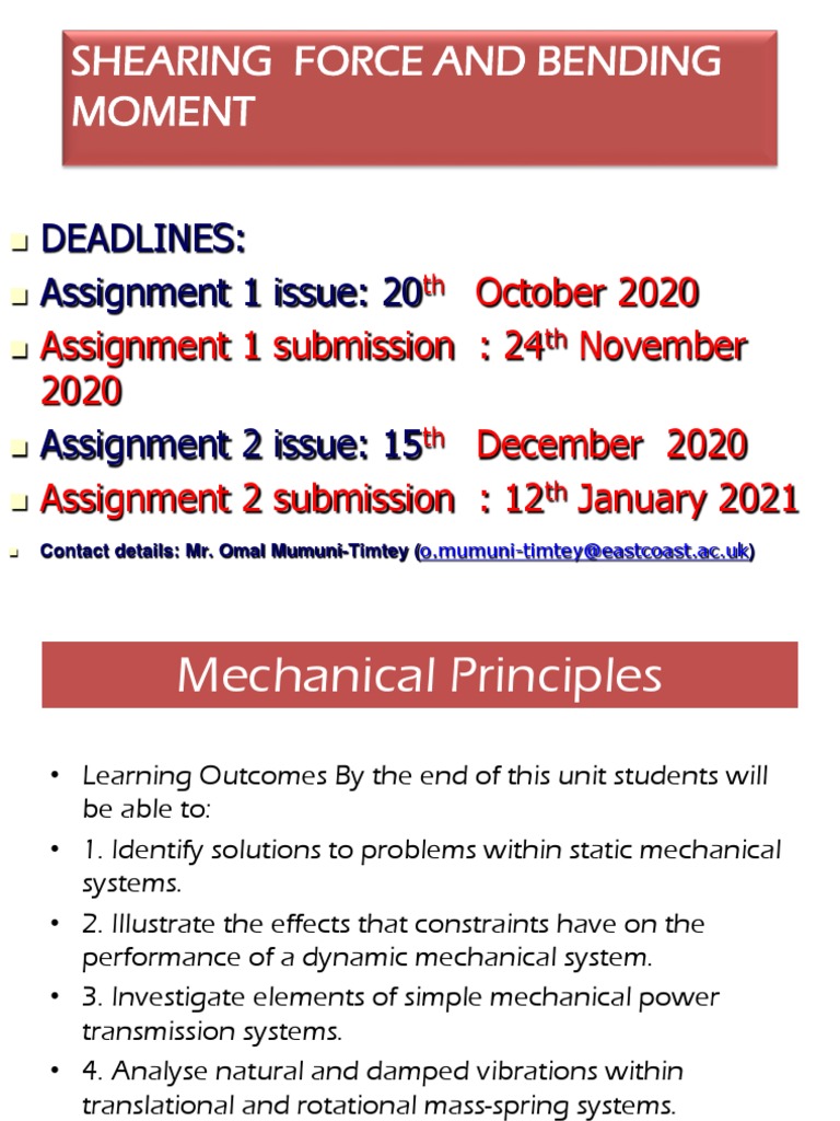 Mechanical Principles Pdf Deformation Engineering Elasticity