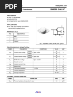 Silicon PNP Power Transistors: Product Specification