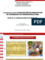 Formulacion de Proyectos - Tema 02 - La Formulacion de Proyectos (Parte I)
