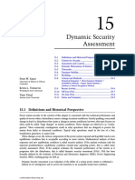 Dynamic Security Assessment: 15.1 Definitions and Historical Perspective