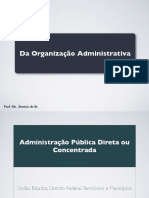 Organização Administrativa - Slide Da Parte Introdutória