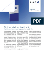 Flexible. Modular. Intelligent.: Blueplanet Gridsave Eco 5.0 TR1 Data Sheet