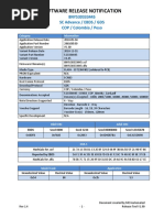 Software Release Notification: 8NY530333445 SC Advance / EBDS / GDS COP / Colombia / Peso