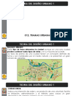 Tramas Urbanas - Patrones de Asentamiento