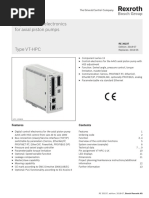 Digital Control Electronics For Axial Piston Pumps: RE 30237, Edition: 2018-07, Bosch Rexroth AG