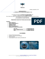 Apoyo presupuesto postproducción sonido 5.1/2.0 película El Ministro