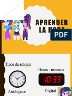 Aprender La Hora