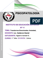 TP 3 - Psicopatologia - Aguero Ismael