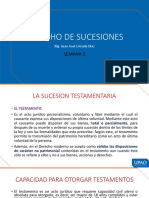 Derecho de Sucesiones: Semana 5