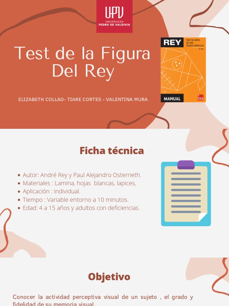 Test de Figura Compleja de Rey | PDF | Demencia | Desorden hiperactivo ...