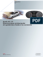 Audi A3 '13 Électronique Embarquée Et Systèmes D'aide À La Conduite