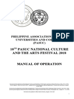 10 Pasuc National Culture and The Arts Festival 2018: Philippine Association of State Universities and Colleges (Pasuc)