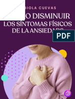 Cómo Disminuir Los Síntomas de La Ansiedad