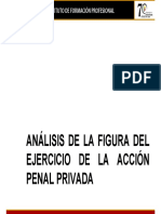 Analisis de La Figura Del Ejercicio de La Accion Penal Privada-Instituto de Formación Profesional