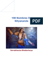 108 Nombres de Nityananda