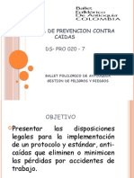 Programa de Prevencion Contra Caidas