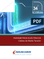 Parámetros eléctricos cables MT