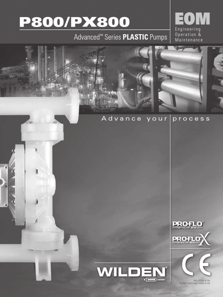 Advanced Series PLASTIC Pumps: Advance Your Process | PDF | Pump | Valve