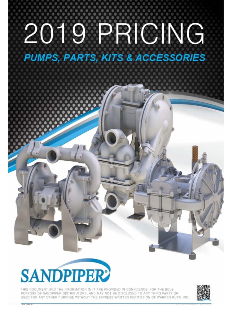 SANDPIPER 1-1/2" STAINLESS STEEL PNEUMATIC DOUBLE DIAPHRAGM PUMP EB1 1/2-SM 