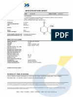 Sweet Caramel Flavoring Spec Sheet