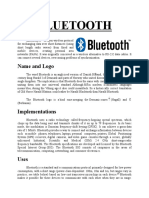 Bluetooth: Name and Logo