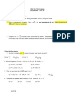 Solve A Trigonometric Equation: 2 Sin 3 0 Over The Interval (, ) - Watch The Interval Is Different!!! Answer in Radians