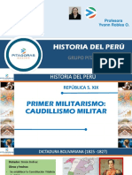 Historia del Perú en el siglo XIX: Caudillismo militar y prosperidad falaz