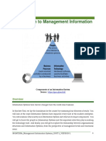 Introduction To Management Information Systems: Unit 1