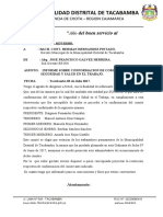 Informe #136 Sobre Conformacion de Comite de Seguridad y Salud en El Trabajo