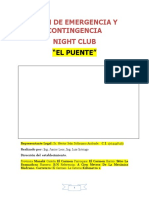 Plan de emergencia Night Club El Puente
