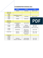 AP Mock Exam Schedule
