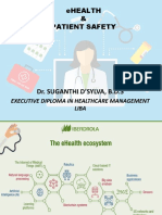 Ehealth & Patient Safety
