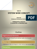 Organizational Elements, Master Data, dan Transaction dalam SAP