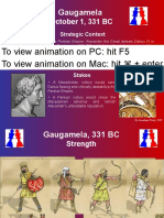 Battle of Gaugamela 331 BC Animation