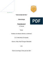 Análisis de Rebases Directas e Indirectas