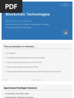 Introduction To Blockchains