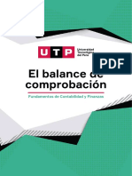 Semana 13 - Qué Es Un Balance de Comprobación