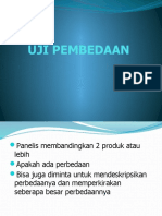 UJI PEMBEDAAN DAN PENGUJIANNYA