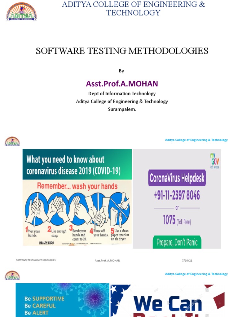 STMUNIT4ASyntax Testing PDF Software Testing Software