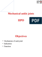 Orthotic ANKLE JOINTS 2nd Class