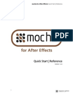 Mocha For After Effects Quick Start - Reference