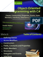 Object-Oriented Programming With C#