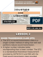 Acoustics and Lighting: Utilities 323