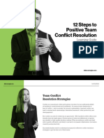 12 Steps To Positive Team Conflict Resolution: Learning Guide