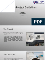 Group Project Guidelines: BDA 30903 Solid Modeling