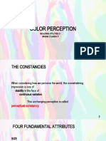 2021 BUILDING UTILITIES 3 - Module 2 Lecture 3 Color Perception (S)