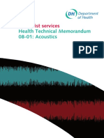 HTM 08-01 (Acoustics)