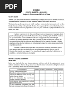 Engl9-Q4-Module2 - Judge The Relevance and Worth of Ideas