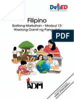 Filipino3 - K3 - M13 - Wastong Gamit NG Pang-Ukol 02042021