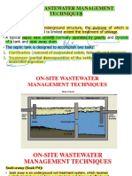 Onsite Sanitation Treatment